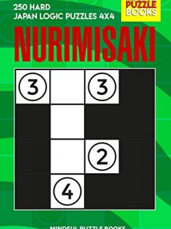 Nurimisaki: 250 Hard Japan Logic Puzzles 4x4