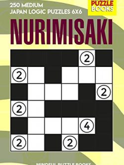Nurimisaki: 250 Medium Japan Logic Puzzles 6x6