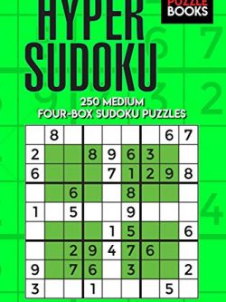 Hyper Sudoku: 250 Medium Four-Box Sudoku Puzzles