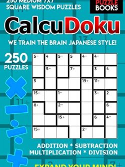 CalcuDoku: 250 Medium 7x7 Square Wisdom Puzzles