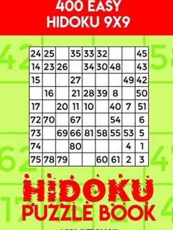 Hidoku Puzzle Book 2: 400 Easy Hidoku 9x9