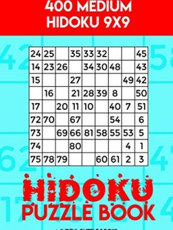 Hidoku Puzzle Book 3: 400 Medium Hidoku 9x9