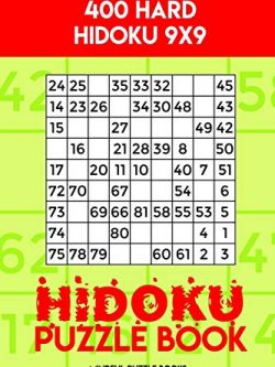Hidoku Puzzle Book 4: 400 Hard Hidoku 9x9