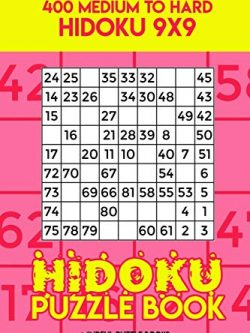 Hidoku Puzzle Book 7: 400 Medium to Hard Hidoku 9x9