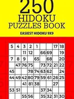 250 Hidoku Puzzle Book: Easiest Hidoku 9x9 (Volume 15)