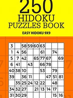 250 Hidoku Puzzle Book: Easy Hidoku 9x9 (Volume 16)