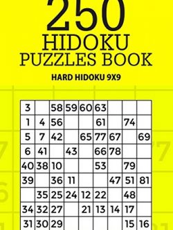 250 Hidoku Puzzle Book: Hard Hidoku 9x9 (Volume 18)