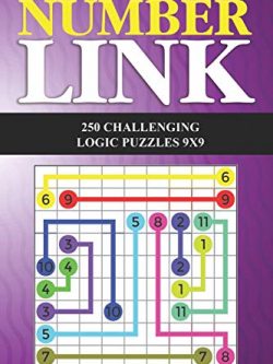 Number Link: 250 Challenging Logic Puzzles 9x9
