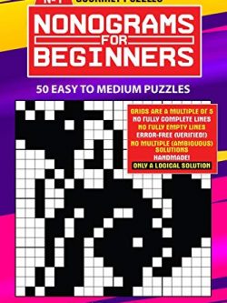 Nonograms for Beginners: 50 Easy to Medium Puzzles