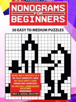 Nonograms for Beginners 2: 50 Easy to Medium Puzzles