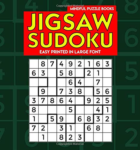 jigsaw sudoku easy jigsaw sudoku puzzles printed in large