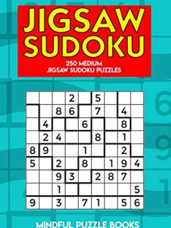 Jigsaw Sudoku: 250 Medium Jigsaw Sudoku Puzzles