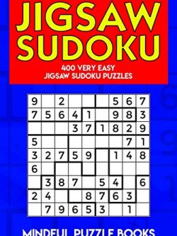 Jigsaw Sudoku: 400 Very Easy Jigsaw Sudoku Puzzles