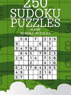 250 Sudoku Puzzles: Hard Sudoku Puzzles (Volume 12)