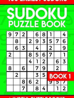 Sudoku Puzzle Book: 400 Easiest Sudoku