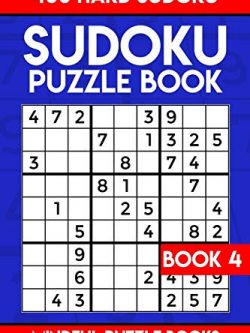 Sudoku Puzzle Book 4: 400 Hard Sudoku