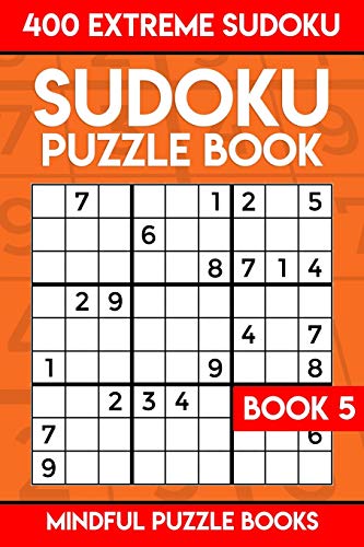 sudoku puzzle book 5 400 extreme very hard sudoku