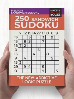 250 Sandwich Sudoku: Medium Sandwich Sudoku